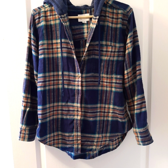 American Eagle Oversized Flannel Sweater